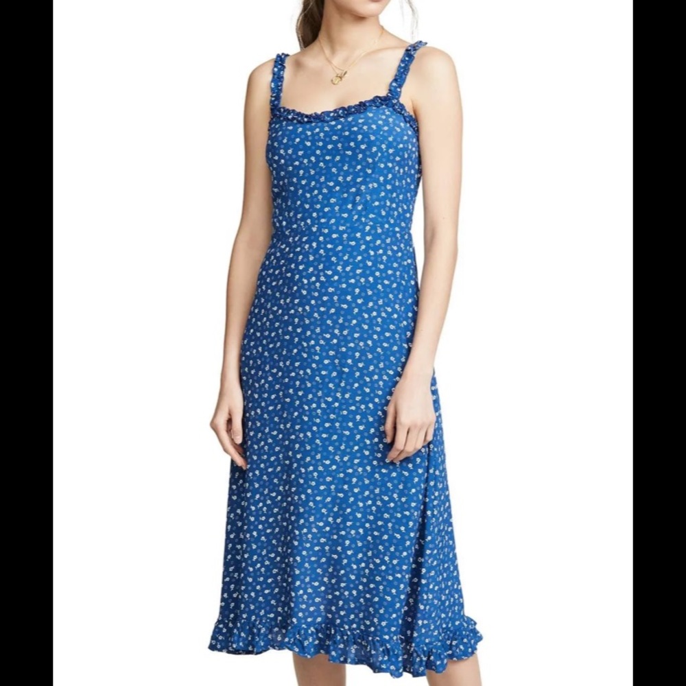 Faithfull the Brand Noemie Floral Midi Dress